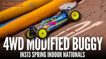 4wd Modified Buggy A-Main | INS13 Spring Indoor Nationals