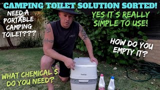THETFORD PORTA POTTI PORTABLE CAMPING TOILET HONEST THOUGHTS AFTER A BIG LAP OF AUSTRALIA & REVIEW