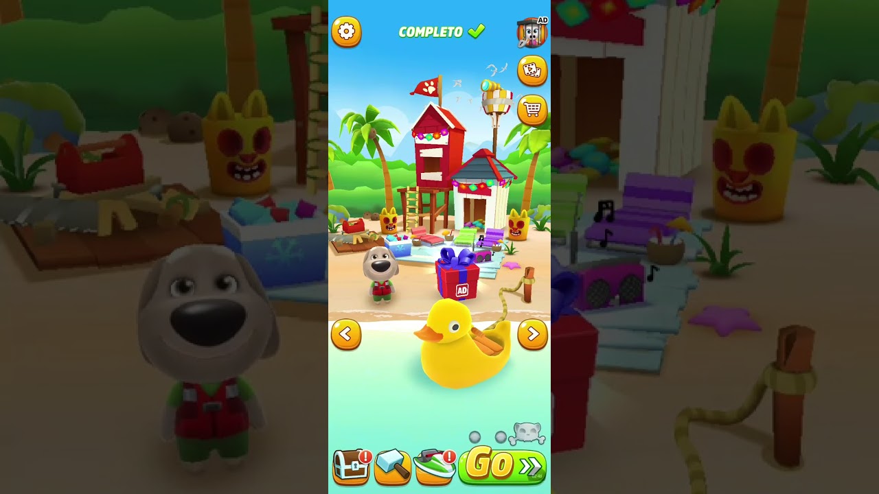 Jugando my talking jeski 2