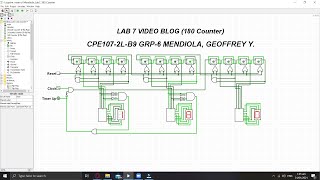 CPE107-2L-B9 GRP-6 LAB 7 VIDEO BLOG (180 Counter) MENDIOLA, GEOFFREY Y.