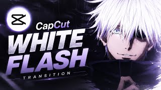 CapCut White Flash Transition Tutorial🔥