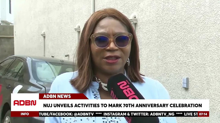NUJ Unveils Activities to Mark 70th Anniversary Celebration
