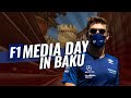 Media Day at the Azerbaijan F1 Grand Prix