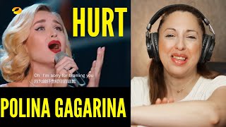 POLINA GAGARINA | HURT | THE PERFECT SINGER!! Vocal Coach reaction and Analysis