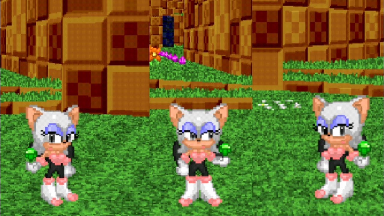 Rouge The Bat in Sonic Robo Blast 2 - YouTube