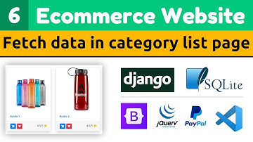 How to fetch data from database in Django | Django eCommerce Website | Django Tutorials