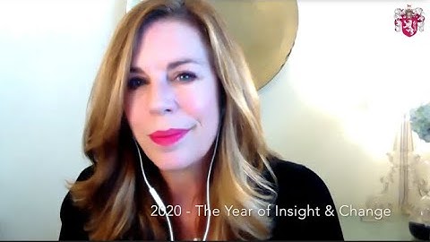 2020 - The Year of Insight and Change (link in the description)