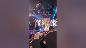 AEW Dynamite Opening Pyro Plus Chris Jerichos Entrance Live (Cleveland, Ohio)