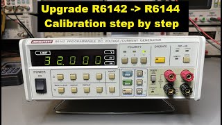 TA-0349: Advantest R6142 V-A Source - Intro , Upgrade and