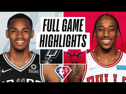 SPURS At BULLS FULL GAME HIGHLIGHTS February 14 2022 