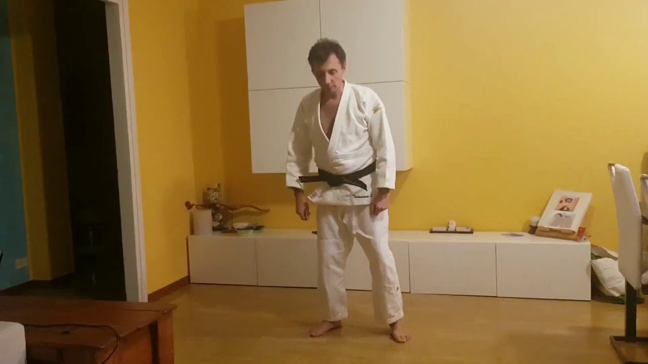JUDO TRAINING HOME YouTube