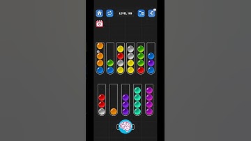 Lv 189 Ball Sort Puzzle - Color Game (Guru Game)  #ballsortpuzzle