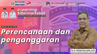 e Learning SiBermartabat Angkatan ke 3, 2023  Materi 3 bersama Bapak Dr. Ir. Hasmirizal Lubis, M.Si.