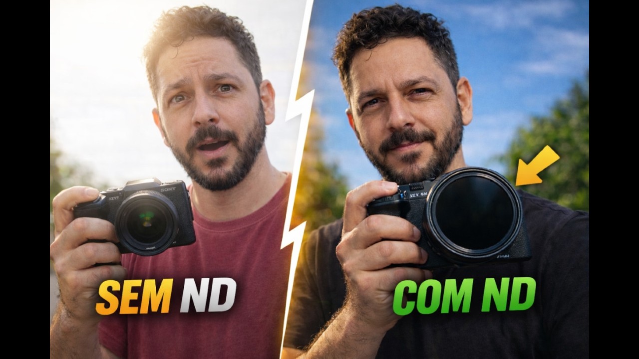 Filtro ND para Sony ZV-E10: O Guia Definitivo para Gravar Vídeos Cinematográficos