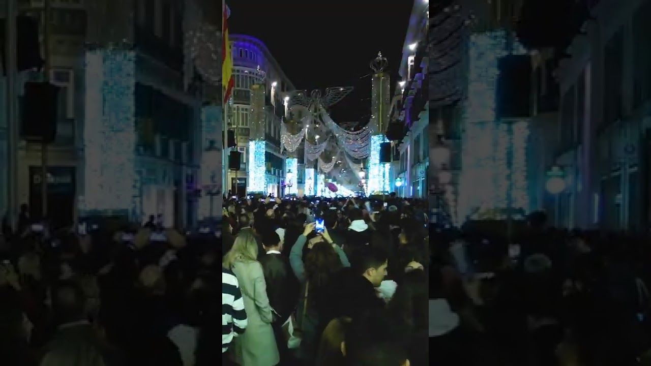 🎄 Málaga lights up Christmas! 🎉