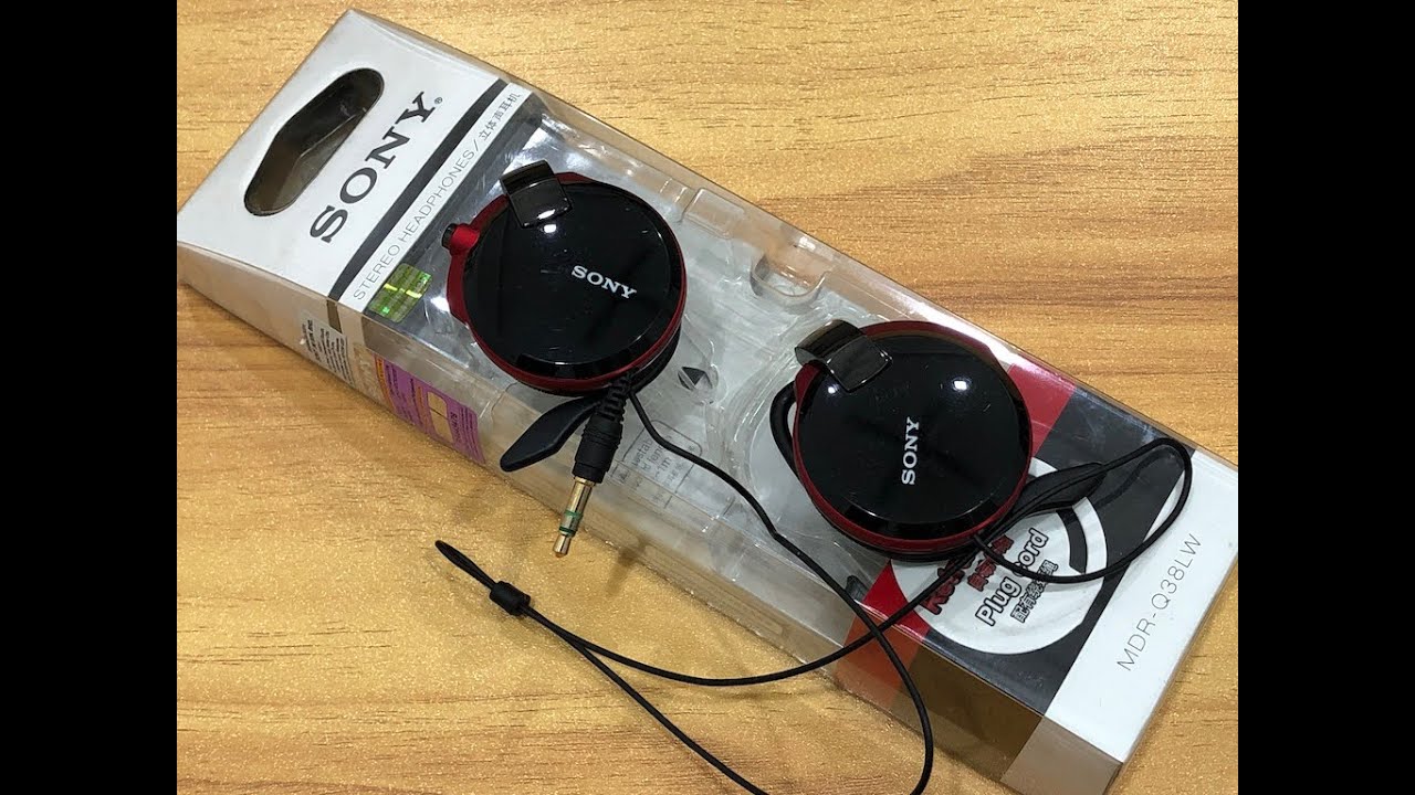 I Found My Old Sony Stereo Headphone MDR - Q38LW, Replace Headphone Sponge.