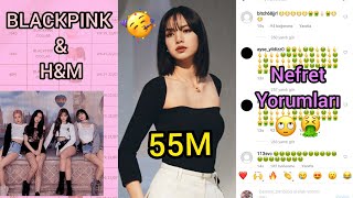 Lisa 55M Rosé Neden Attiği Fotoğrafi Si̇ldi̇? - Nefret Yorumlari - Blackpink & H&M Collab