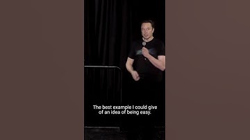 Elon Musk says IDEATION is the easy part