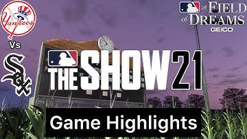 MLB The Show 21: Yankees vs. White Sox Field of Dreams Highlights