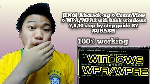 WPA/WPA2 wifi hack windows 7, 8, 10 step by step guude by teach subash