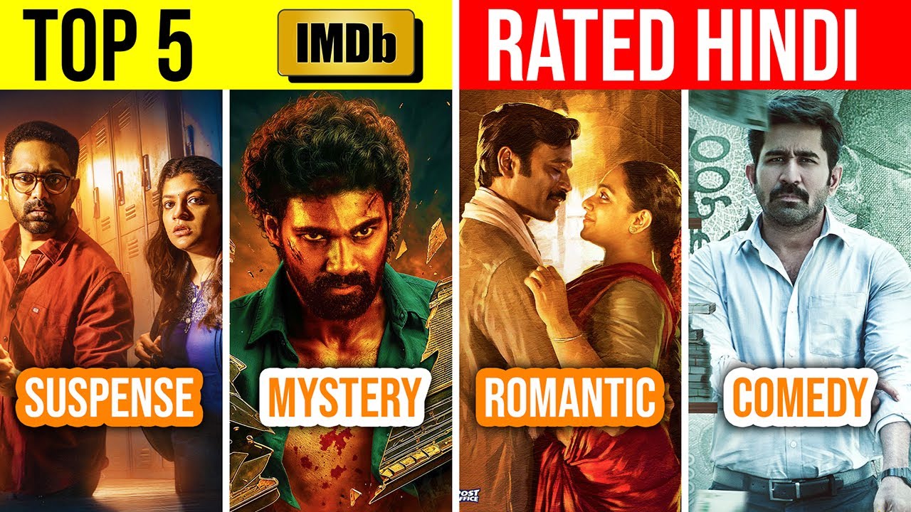 Top 5 Highest Rated South Indian Hindi Dubbed Movies on IMDb 2025 ...