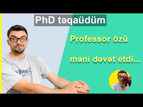 Video: PhD-dən yüksək nədir?