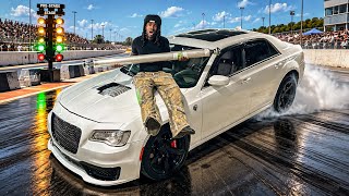 MY HELLCAT JAILBREAK SWAPPED CHRYSLER 300 GET A 1 PIECE DRIVE SHAFT!!!