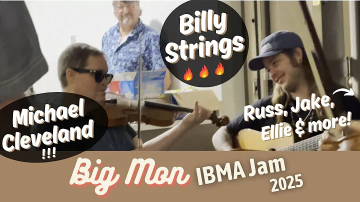 Billy Strings & Michael Cleveland Jam “Big Mon” at IBMA 2025 Like You’ve Never Heard It Before!