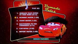 Cars Toon Maters Tall Tales 2010 Dvd Menu Walkthrough