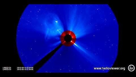 LASCO C2/C3 (2012-02-09 16:48:05 - 2012-02-10 10:12:05 UTC)