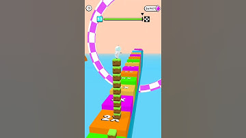 Cube Surfer🟧🟨🟩 All Levels gameplay lvls -53 Android ios #shorts