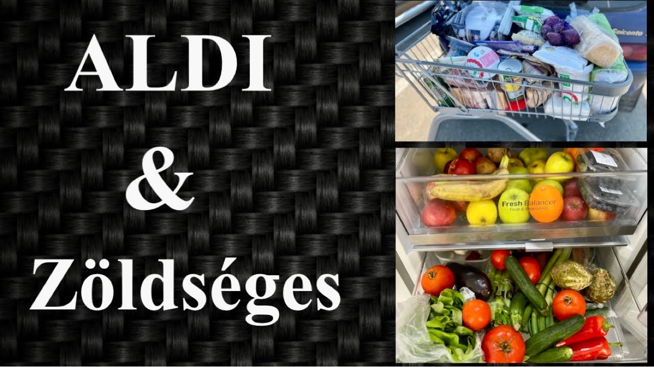 ALDI és Zöldséges Nagy Bevásárlás/2023 február/Jó árak a zöldségesnél!/Megviccelt a diákcsemege 😅/