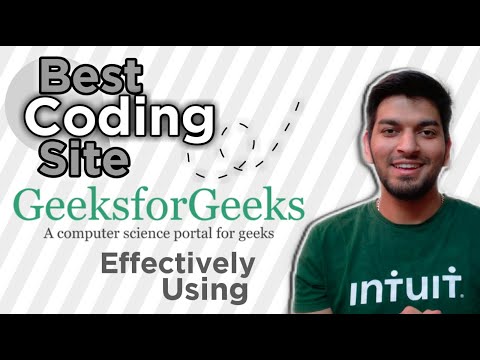 How to use GeeksForGeeks for practicing Coding ?|  Beginner's Guide to Code | Best Coding Website