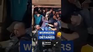 Israeli Forces Stop Waste Truck, Detain 40 Palestinian Workers At Checkpoint