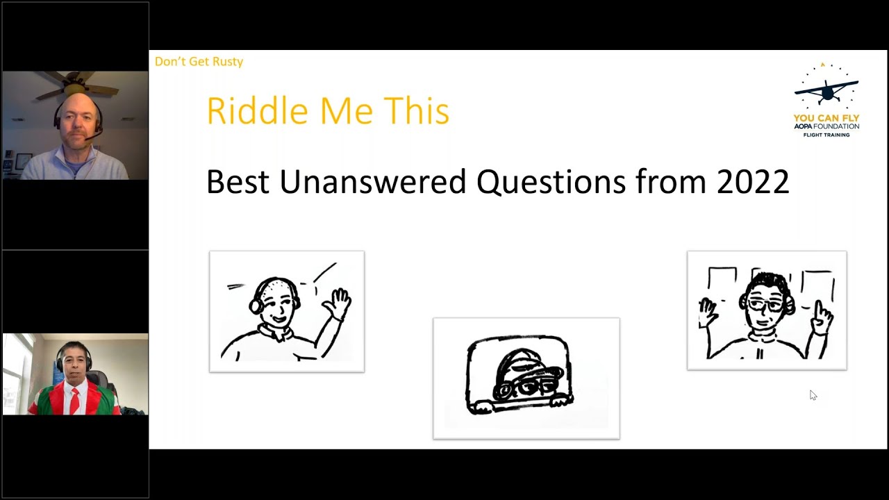 Don’t Get Rusty: Riddle Me This: Best Questions from 2022 - YouTube