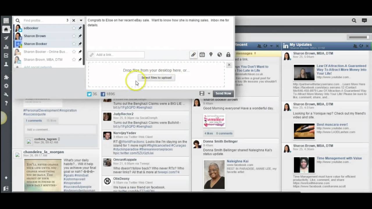 How To Auto Schedule Posts On Hootsuite - YouTube