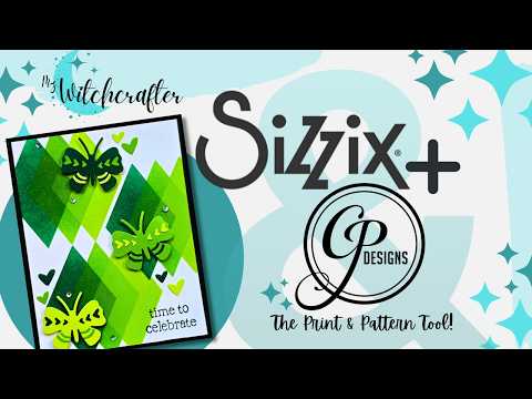 Pattern Stenciling with Sizzix + Catherine Pooler!
