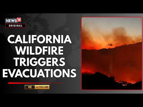 California's Inferno: Wildfire Rages Across Californian Landscape | United States of America | N18G