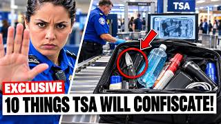 10 Things TSA Will CONFISCATE From You in 2026 (Don't Get Caught)