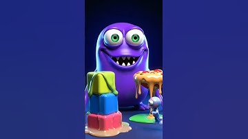 Most Satisfying Creepy 3D Cartoon Horror Loop 😱😂 | ASMR Horror Comedy Shorts