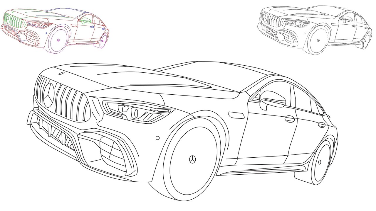 How To Create Digital Drawing Illustrator Mercedes Amg Gt 63 S 4matic Youtube How To Create Digital Drawing Illustrator Mercedes Amg Gt 63 S 4matic Youtube