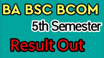 BA BSC BCOM 5th Semester Result out ✅ GUWAHATI University keyan Tech 🔥