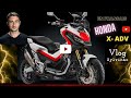 Honda x adv essai test  vlog comment jai failli percut mamie avec  une vraie fuse 