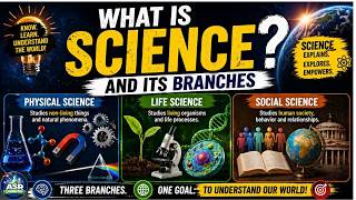 Introduction to Science 🔬 | Branches of Science Explained Simply |ChemistrybyASR