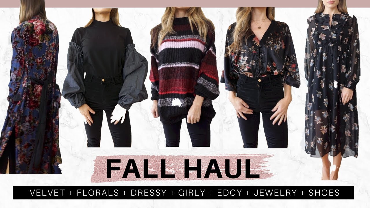 FALL HAUL + TRY ON (Etsy | Child of Wild | Zara | Forever 21 | ASOS | H&M)