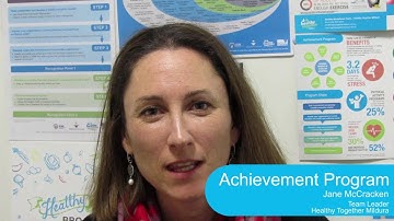 Healthy Together Mildura and the Achievement Program - Jane McCracken