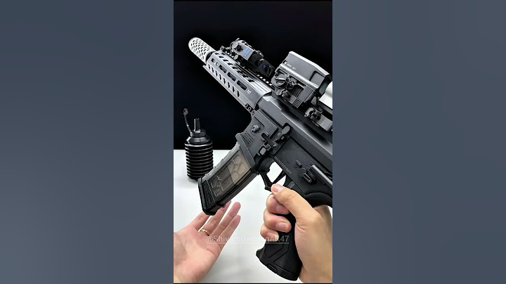PDX 2.0+Smoke Silencer.Who needs this for New Year's gift? #toys #gelblasters #airsoft