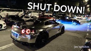 Police SHUT DOWN 0808 Car Meet in Singapore! GTRs Pulled Over