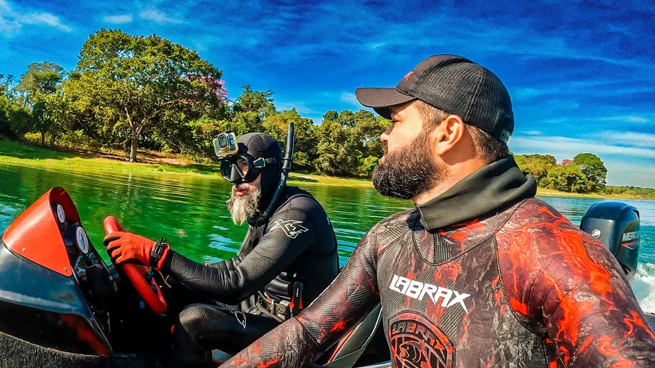 Hunter's Pesca Sub e Atasub Spearfishing - Sem apneia em dia não entra não!