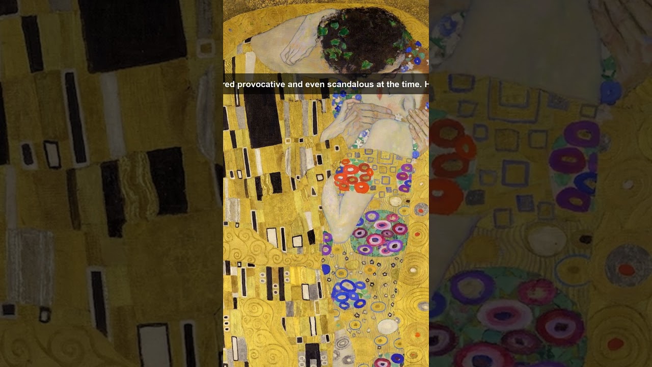 33 seconds with Gustav Klimt–The Kiss
